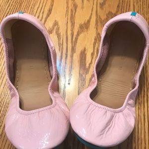 Tieks Ballet Flats Size 11 Pink USED